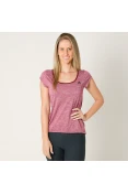 CAMISETA ADIDAS CLIMA MESCLA FEMININA - Pink CAMISETA ADIDAS CLIMA MESCLA FEMININA - Pink