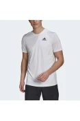 CAMISETA ADIDAS CLUB 3STR TEE MASCULINA - Branco CAMISETA ADIDAS CLUB 3STR TEE MASCULINA - Branco