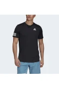 CAMISETA ADIDAS CLUB 3STR TEE MASCULINA - Preto CAMISETA ADIDAS CLUB 3STR TEE MASCULINA - Preto
