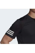 CAMISETA ADIDAS CLUB 3STR TEE MASCULINA - Preto CAMISETA ADIDAS CLUB 3STR TEE MASCULINA - Preto