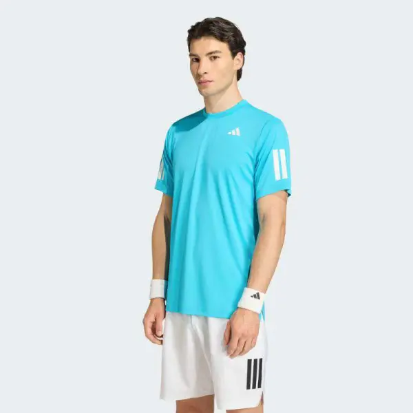 CAMISETA ADIDAS CLUB CLIMACOOL 3S TEE MASCULINA - Azul celeste