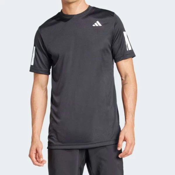 CAMISETA ADIDAS CLUB CLIMACOOL 3S TEE MASCULINA - Preto