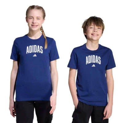 CAMISETA ADIDAS COLLEGIATE GRAPHIC TEE INFANTIL - Marinho