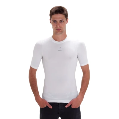 CAMISETA ADIDAS COMPRESSÃO MASCULINA - Branco