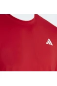 CAMISETA ADIDAS CORRIDA DE POLIAMIDA MASCULINA - Vermelho CAMISETA ADIDAS CORRIDA DE POLIAMIDA MASCULINA - Vermelho