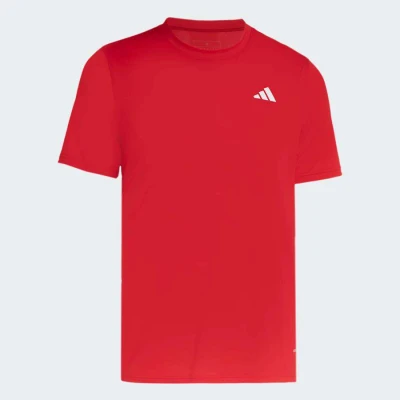 CAMISETA ADIDAS CORRIDA DE POLIAMIDA MASCULINA - Vermelho CAMISETA ADIDAS CORRIDA DE POLIAMIDA MASCULINA - Vermelho