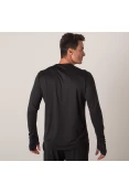 CAMISETA ADIDAS CORRIDA MANGA LONGA MASCULINA - Preto CAMISETA ADIDAS CORRIDA MANGA LONGA MASCULINA - Preto