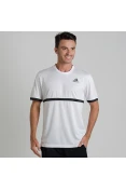 CAMISETA ADIDAS COURT MASCULINA - Branco/preto CAMISETA ADIDAS COURT MASCULINA - Branco/preto