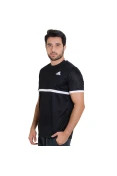 CAMISETA ADIDAS COURT MASCULINA - Preto/branco CAMISETA ADIDAS COURT MASCULINA - Preto/branco