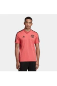 CAMISETA ADIDAS CR FLAMENGO 3-STRIPES - Rosa/preto