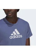 CAMISETA ADIDAS CROPPED AEROREADY DESIGNED 2 FEMININA - Azul CAMISETA ADIDAS CROPPED AEROREADY DESIGNED 2 FEMININA - Azul