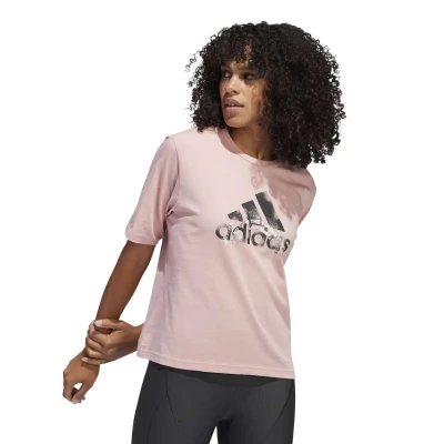 CAMISETA ADIDAS CROPPED BOYFRIEND FEMININA - Rosa CAMISETA ADIDAS CROPPED BOYFRIEND FEMININA - Rosa