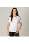 CAMISETA ADIDAS D2M 3 STRIPES FEMININA - Branco CAMISETA ADIDAS D2M 3 STRIPES FEMININA - Branco