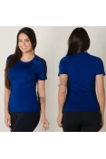 CAMISETA ADIDAS D2M 3S FEMININA - Azul CAMISETA ADIDAS D2M 3S FEMININA - Azul