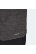 CAMISETA ADIDAS D2M HEATHER EL TEE MASCULINA - Grafite CAMISETA ADIDAS D2M HEATHER EL TEE MASCULINA - Grafite