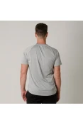 CAMISETA ADIDAS D2M HT MASCULINA - Cinza/preto