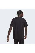 CAMISETA ADIDAS D2M LOGO TEE MASCULINA - Preto CAMISETA ADIDAS D2M LOGO TEE MASCULINA - Preto