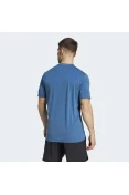 CAMISETA ADIDAS D4T HIIT CS TEE MASCULINA - Azul