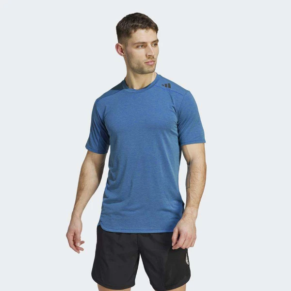 CAMISETA ADIDAS D4T HIIT CS TEE MASCULINA - Azul