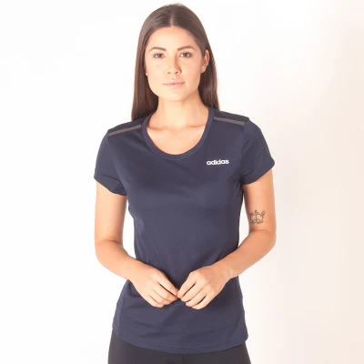 CAMISETA ADIDAS ENHANCED MOTION FEMININA - Marinho