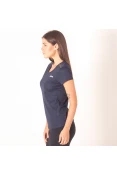 CAMISETA ADIDAS ENHANCED MOTION FEMININA - Marinho CAMISETA ADIDAS ENHANCED MOTION FEMININA - Marinho