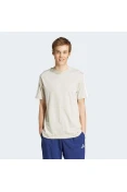 CAMISETA ADIDAS ESS 3 STRIPES MASCULINO - Bege CAMISETA ADIDAS ESS 3 STRIPES MASCULINO - Bege