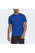 CAMISETA ADIDAS ESS 3S PERF MASCULINA - Azul/preto CAMISETA ADIDAS ESS 3S PERF MASCULINA - Azul/preto
