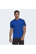 CAMISETA ADIDAS ESS 3S PERF MASCULINA - Azul/preto CAMISETA ADIDAS ESS 3S PERF MASCULINA - Azul/preto
