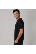 CAMISETA ADIDAS ESS BASE TEE MASCULINA - Preto CAMISETA ADIDAS ESS BASE TEE MASCULINA - Preto