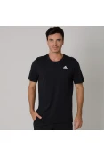 CAMISETA ADIDAS ESS BASE TEE MASCULINA - Preto CAMISETA ADIDAS ESS BASE TEE MASCULINA - Preto