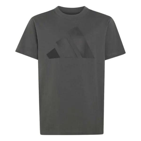 CAMISETA ADIDAS ESS BIG LOGO INFANTIL - Grafite/preto