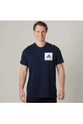 CAMISETA ADIDAS ESS CHESTLOGO MASCULINA - Marinho CAMISETA ADIDAS ESS CHESTLOGO MASCULINA - Marinho