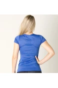 CAMISETA ADIDAS ESS MF EGB TEE FEMININA - Azul CAMISETA ADIDAS ESS MF EGB TEE FEMININA - Azul
