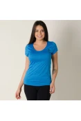 CAMISETA ADIDAS ESS MF EGB TEE FEMININA - Azul/preto CAMISETA ADIDAS ESS MF EGB TEE FEMININA - Azul/preto