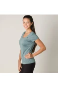 CAMISETA ADIDAS ESS MF EGB TEE FEMININA - Verde/preto CAMISETA ADIDAS ESS MF EGB TEE FEMININA - Verde/preto