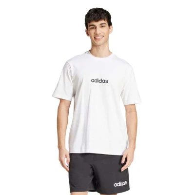 CAMISETA ADIDAS ESS SINGLE JERSEY MASCULINA - Branco