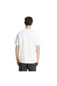 CAMISETA ADIDAS ESS SINGLE JERSEY MASCULINA - Branco CAMISETA ADIDAS ESS SINGLE JERSEY MASCULINA - Branco