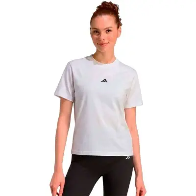 CAMISETA ADIDAS ESS SMALL LOGO FEMININA - Branco