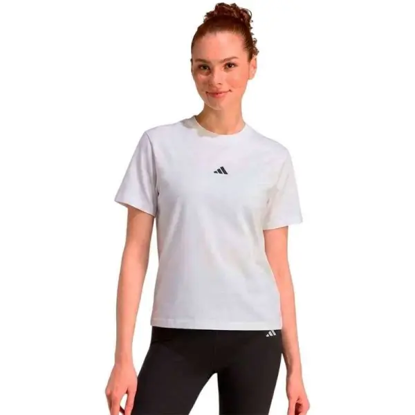 CAMISETA ADIDAS ESS SMALL LOGO FEMININA - Branco