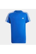 CAMISETA ADIDAS ESSENTIALS 3-STRIPES INFANTIL - Azul