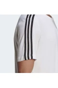 CAMISETA ADIDAS ESSENTIALS 3-STRIPES MASCULINA MASCULINA - Branco CAMISETA ADIDAS ESSENTIALS 3-STRIPES MASCULINA MASCULINA - Branco