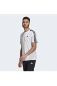 CAMISETA ADIDAS ESSENTIALS 3-STRIPES MASCULINA MASCULINA - Branco CAMISETA ADIDAS ESSENTIALS 3-STRIPES MASCULINA MASCULINA - Branco