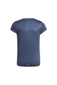 CAMISETA ADIDAS ESSENTIALS 3S INFANTIL FEMININO - Marinho