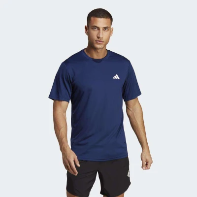 CAMISETA ADIDAS ESSENTIALS BASE MASCULINA - Azul CAMISETA ADIDAS ESSENTIALS BASE MASCULINA - Azul