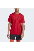 CAMISETA ADIDAS ESSENTIALS BASE MASCULINA - Vermelho CAMISETA ADIDAS ESSENTIALS BASE MASCULINA - Vermelho