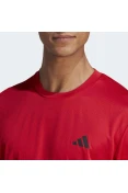 CAMISETA ADIDAS ESSENTIALS BASE MASCULINA - Vermelho CAMISETA ADIDAS ESSENTIALS BASE MASCULINA - Vermelho