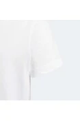 CAMISETA ADIDAS ESSENTIALS EM ALGODÃO INFANTIL - Branco/preto