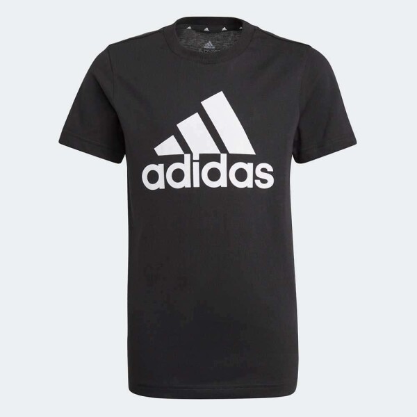 CAMISETA ADIDAS ESSENTIALS INFANTIL - Preto/branco