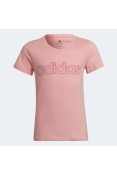 CAMISETA ADIDAS ESSENTIALS INFANTIL - Rosa CAMISETA ADIDAS ESSENTIALS INFANTIL - Rosa