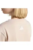 CAMISETA ADIDAS ESSENTIALS LIN2 160 INFANTIL - Bege CAMISETA ADIDAS ESSENTIALS LIN2 160 INFANTIL - Bege